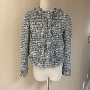 J.Crew NWT Tweed Jacket W/ Zippers. 2